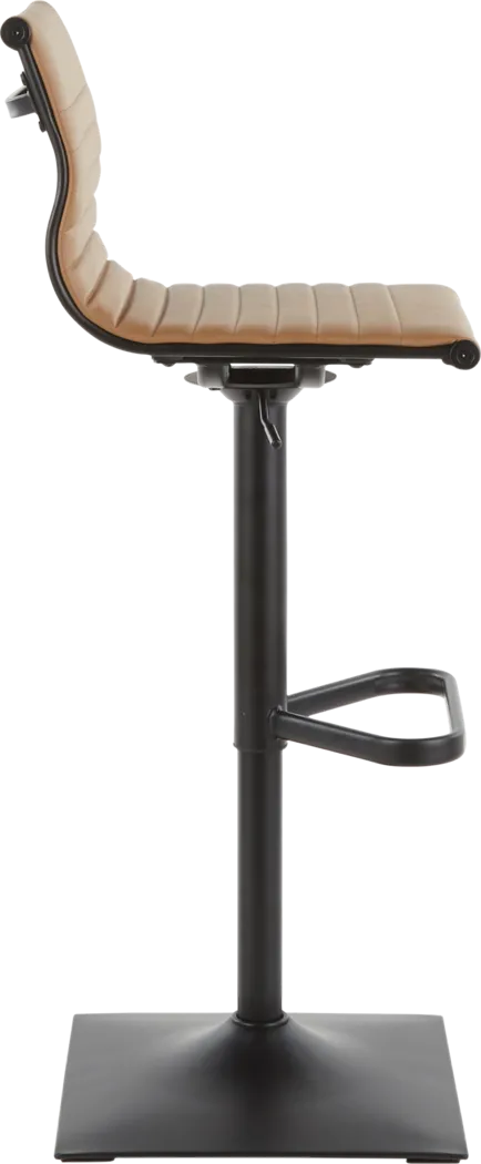 Hampden Camel Adjustable Barstool - Thumbnail - Image 2