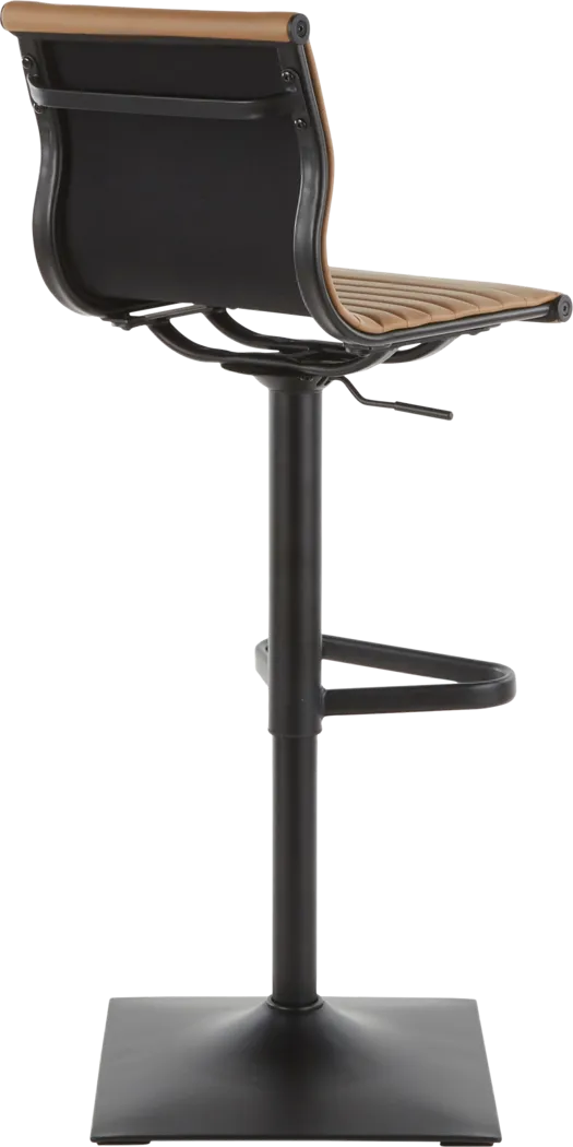 Hampden Camel Adjustable Barstool - Thumbnail - Image 3