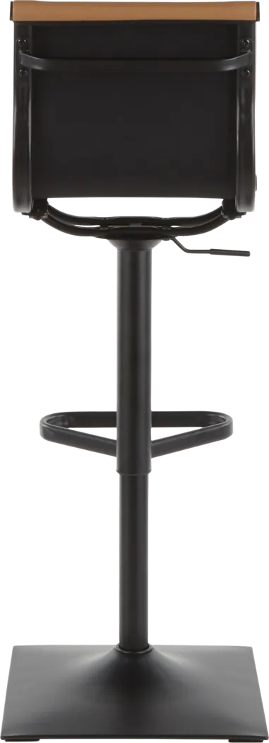 Hampden Camel Adjustable Barstool - Thumbnail - Image 4