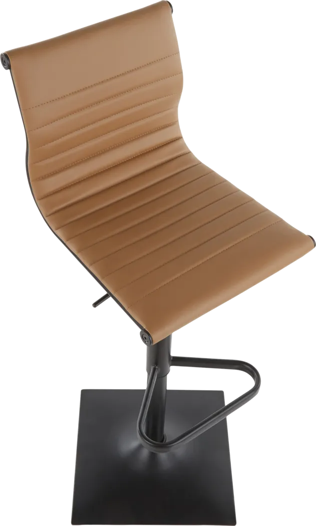 Hampden Camel Adjustable Barstool - Thumbnail - Image 6