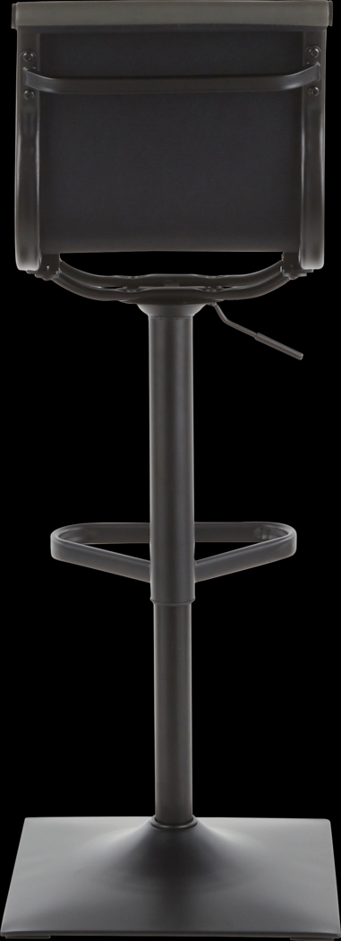 Hampden Gray Adjustable Barstool - Thumbnail - Image 4