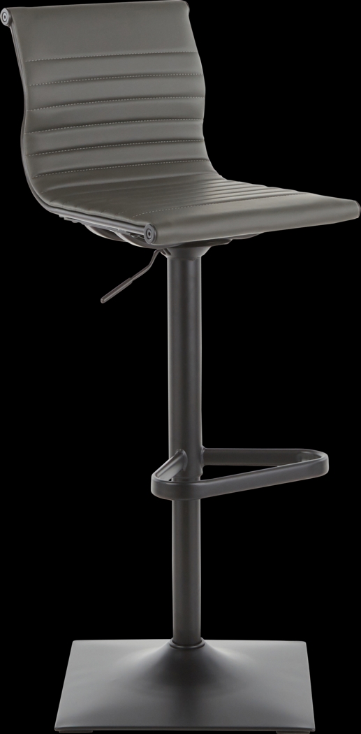 Hampden Gray Adjustable Barstool - Thumbnail - Image 1