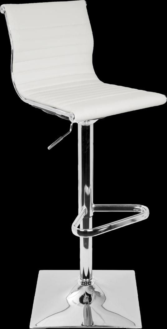 Hampden White 3 Pc Bar Height Dining Set - Thumbnail - Image 4