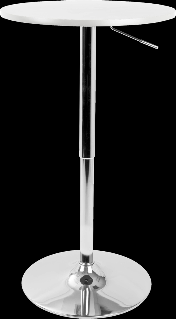 Hampden White Bistro Table - Thumbnail - Image 1