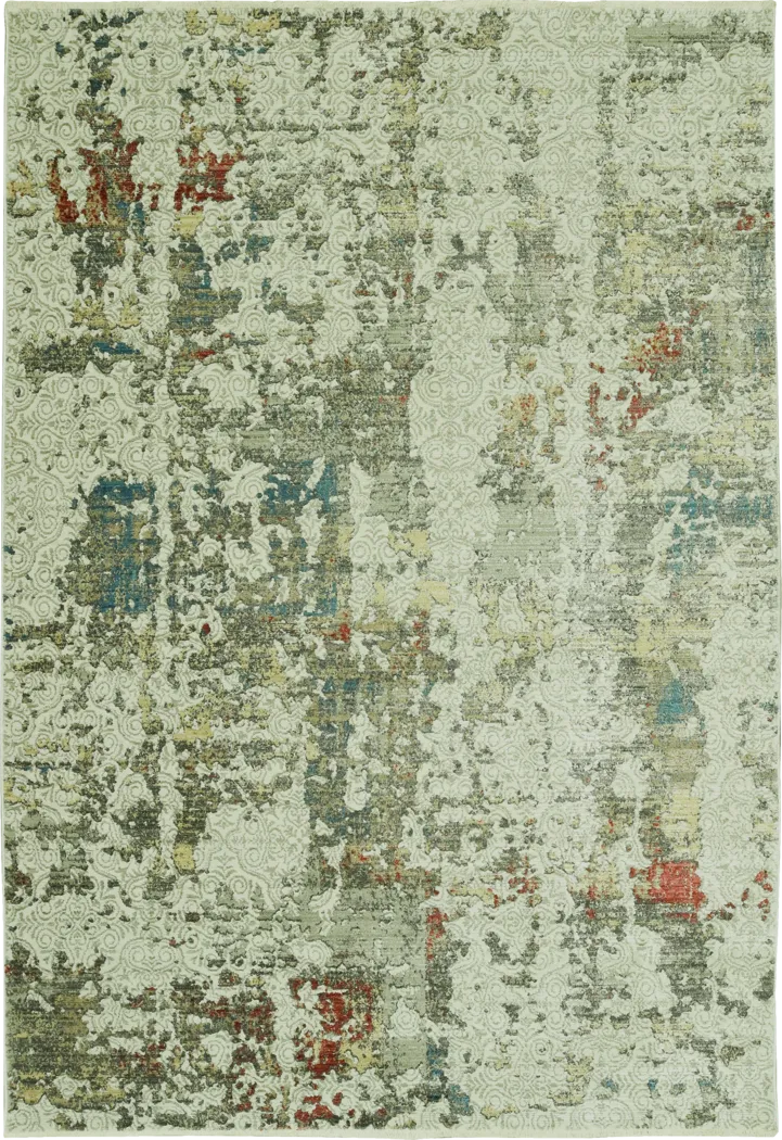 Hampnia Ivory 5'3 x 7'7 Rug - Thumbnail - Image 1