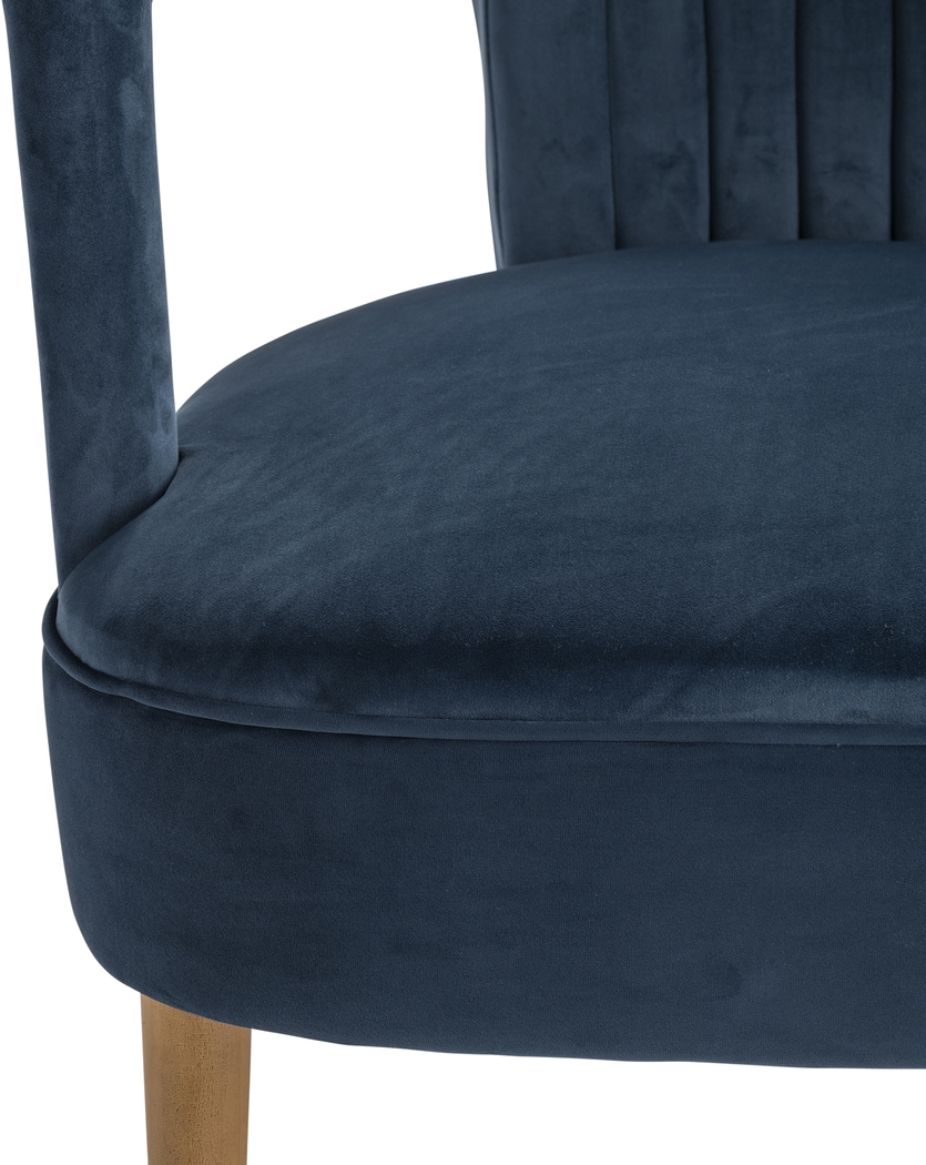 Hampson Blue Accent Chair - Thumbnail - Image 3