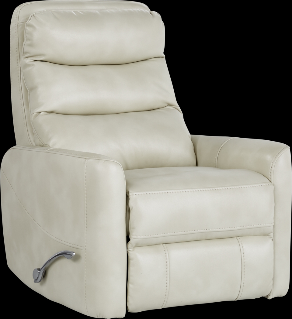 Hampstead Beige Swivel Glider Recliner - Thumbnail - Image 1