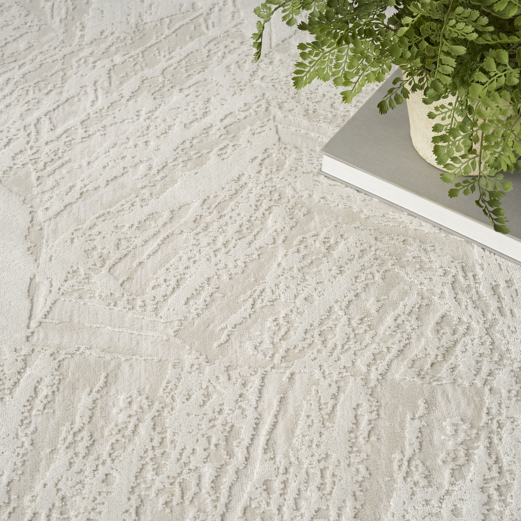 Hamthon Ivory 7'10 x 9'10 Rug - Thumbnail - Image 3