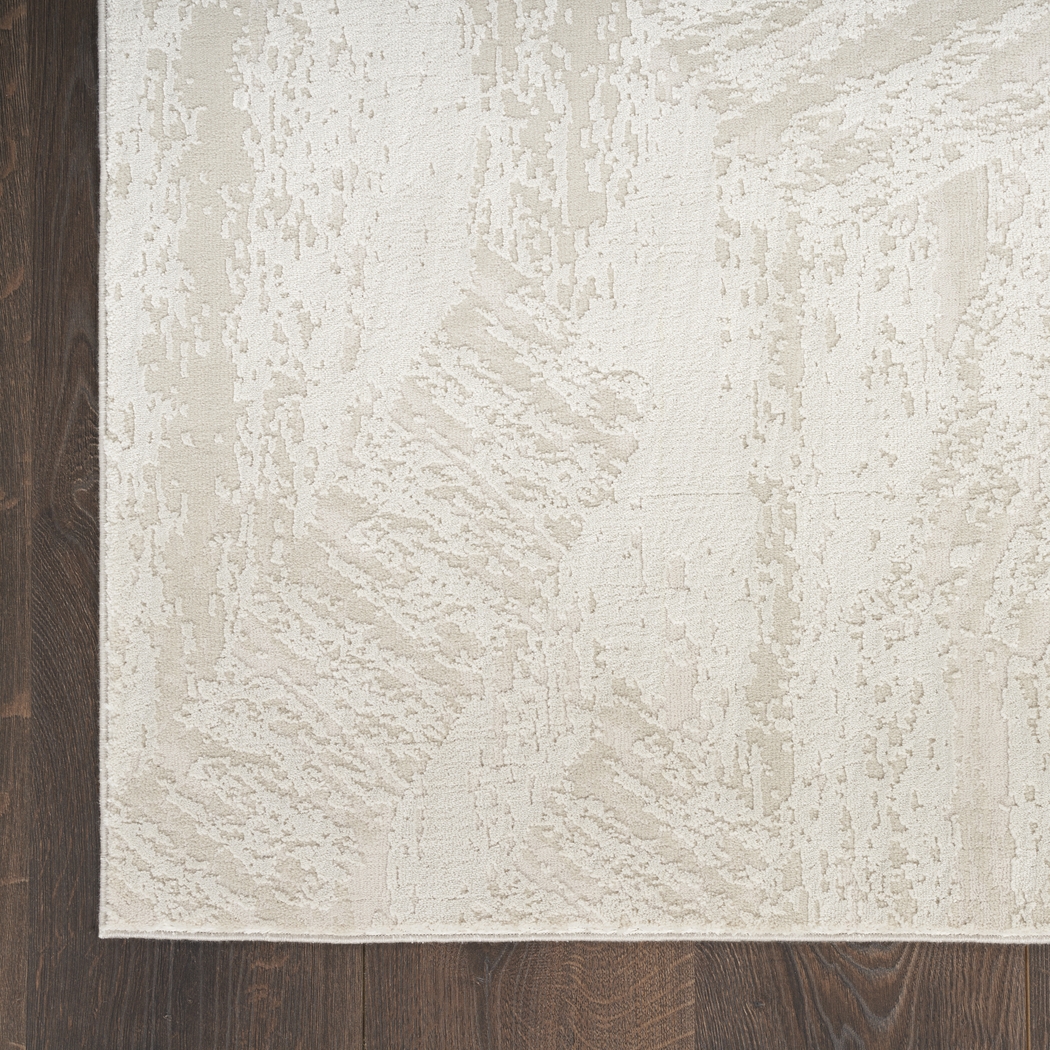 Hamthon Ivory 7'10 x 9'10 Rug - Thumbnail - Image 9