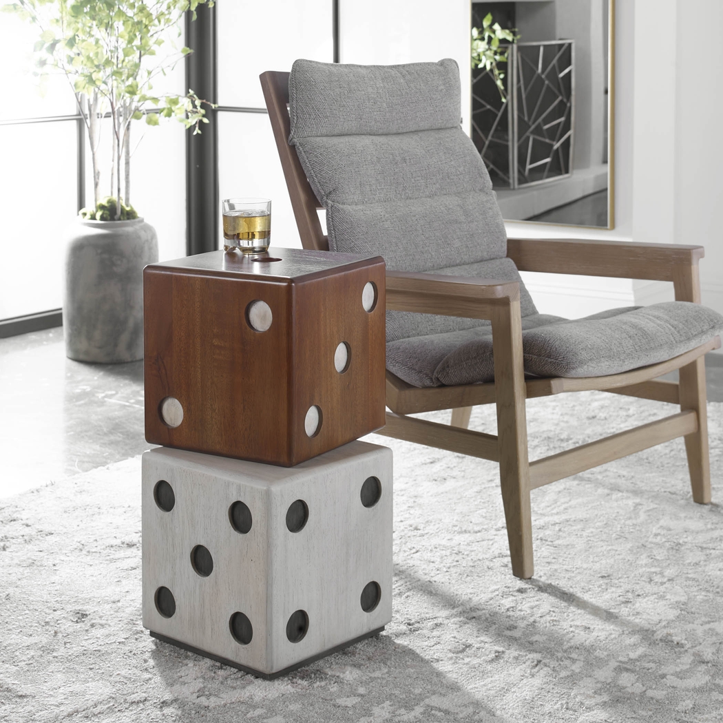 Hanarry Brown Accent Table - Thumbnail - Image 5