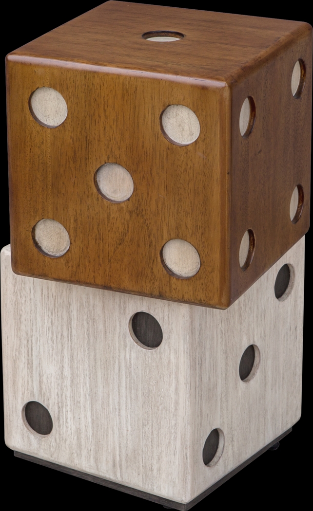 Hanarry Brown Accent Table - Thumbnail - Image 1