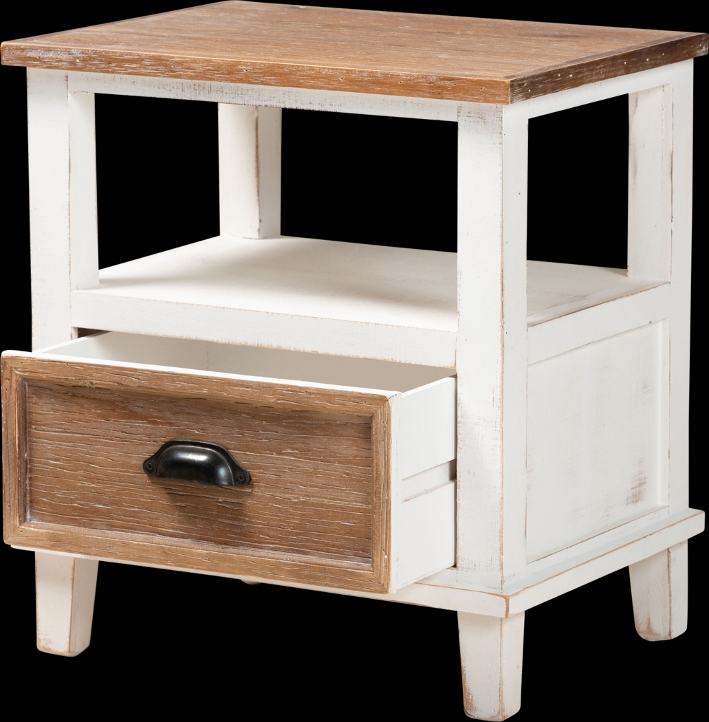 Hanback Brown End Table - Thumbnail - Image 2