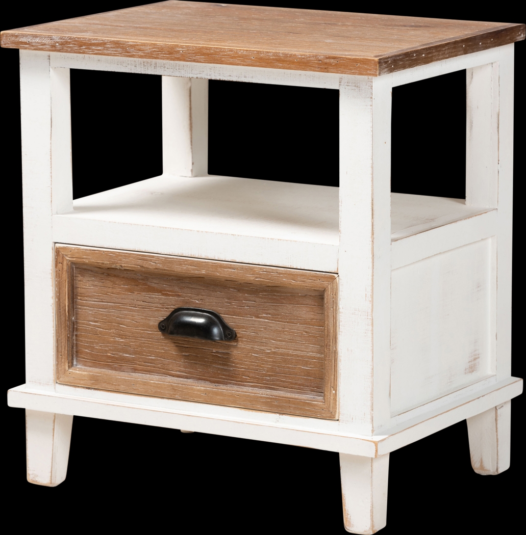 Hanback Brown End Table - Thumbnail - Image 1