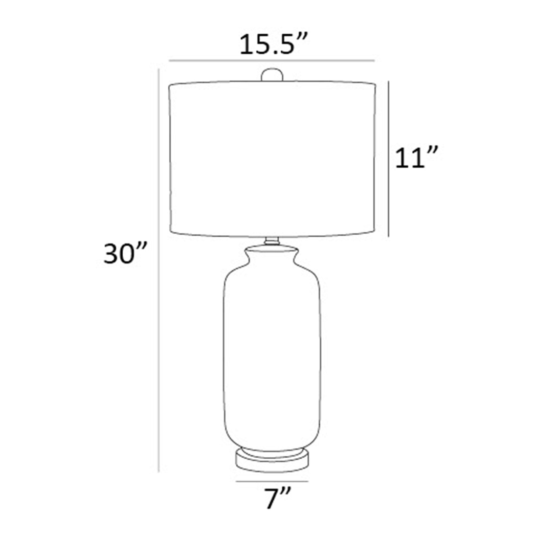 Hanchett Court Black Table Lamp - Thumbnail - Image 4