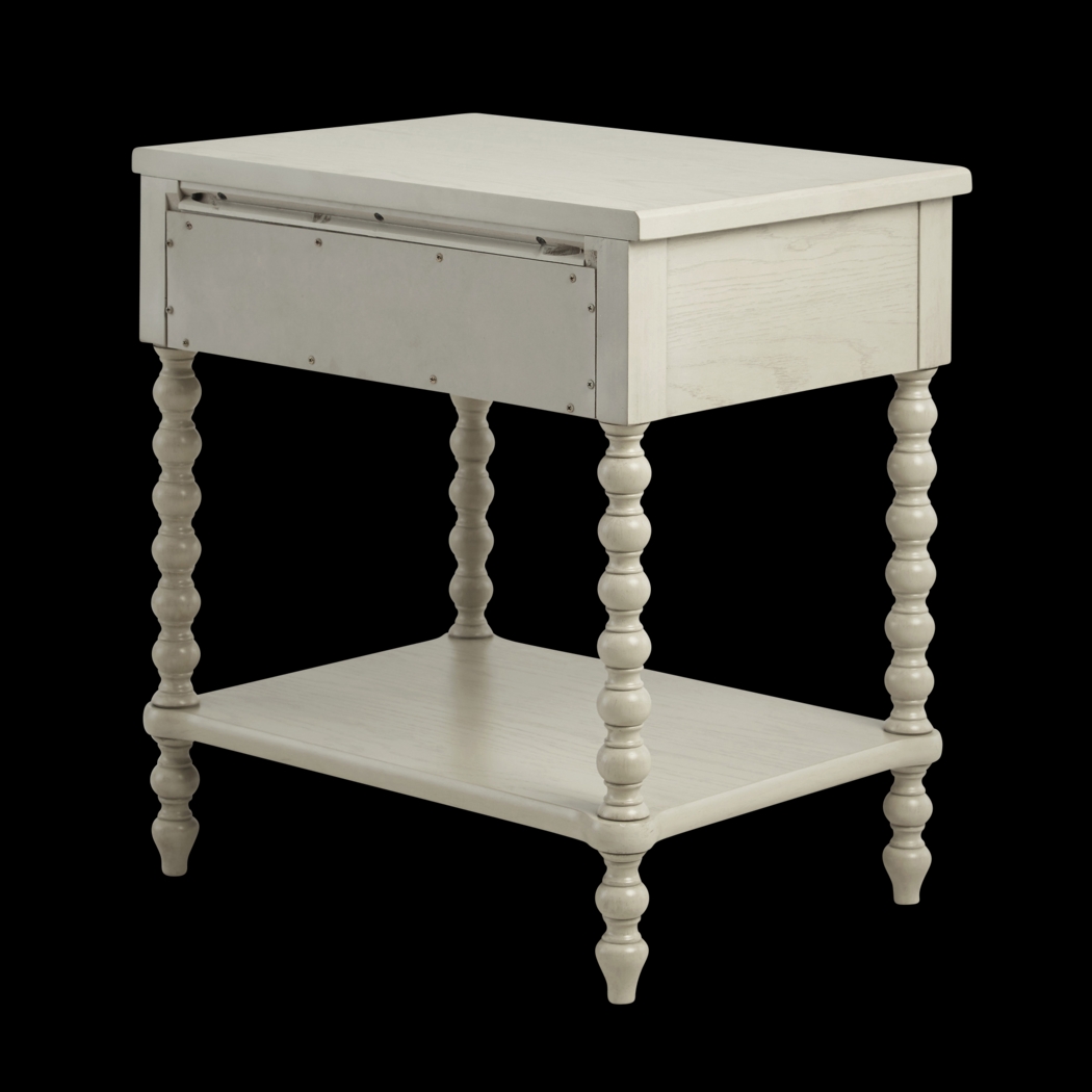 Hanchey White Accent Table - Thumbnail - Image 4