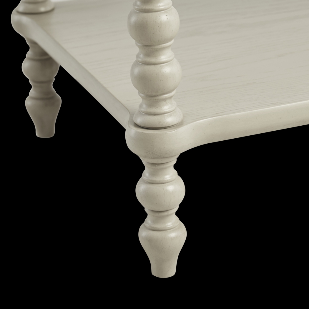 Hanchey White Accent Table - Thumbnail - Image 6