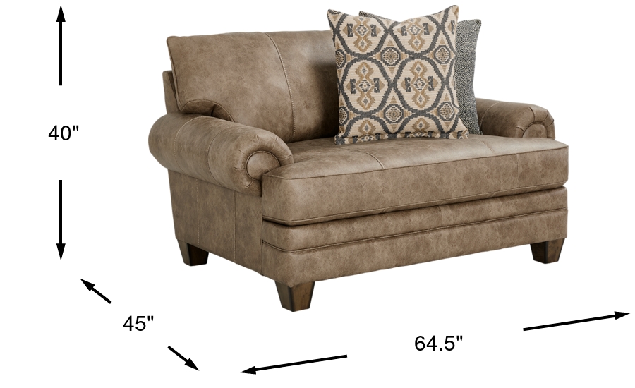 Dimension Image. Please refer to the Dimension Tab on this page for dimension details.