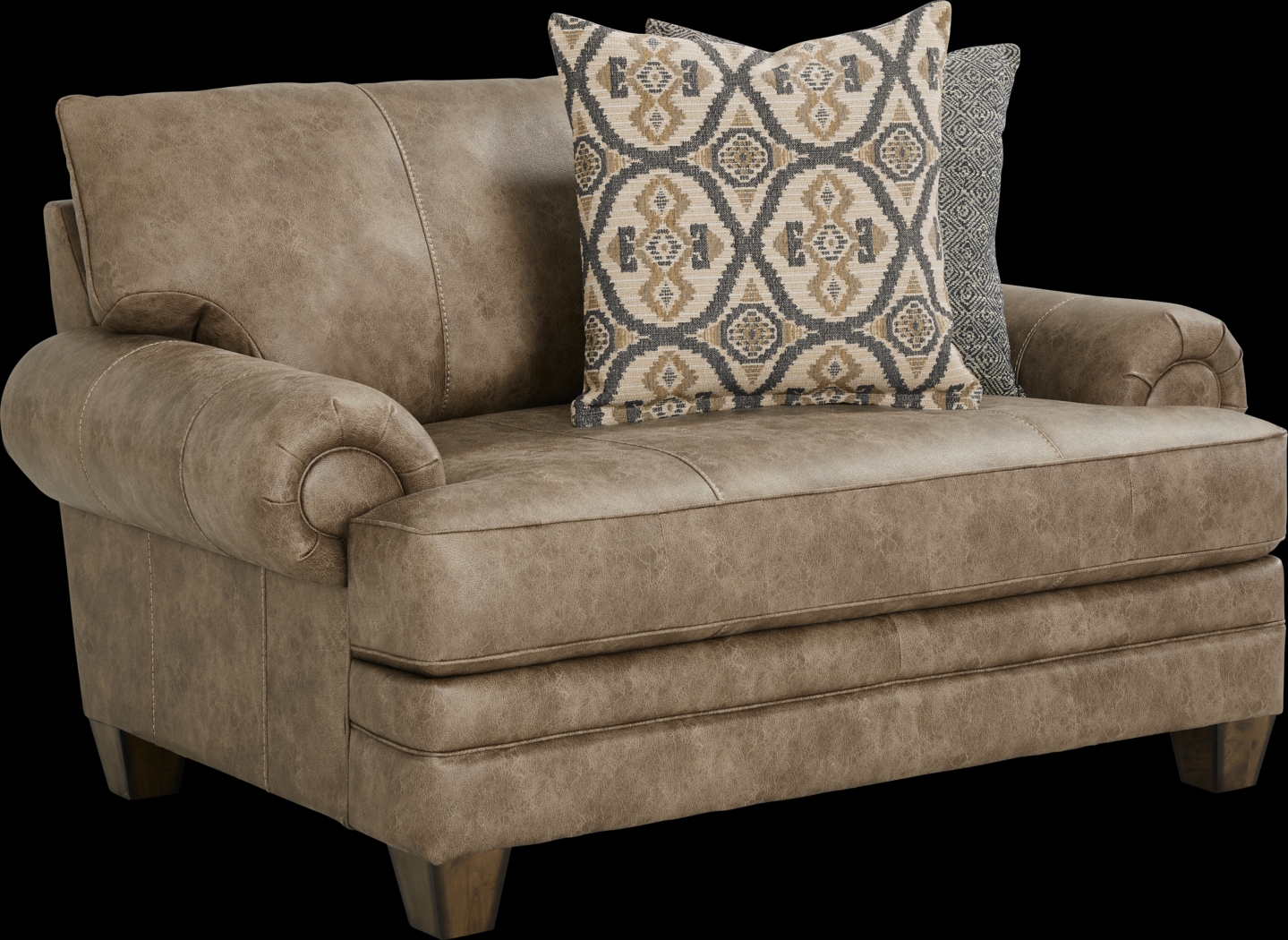 Hancock Park Brown Chair - Thumbnail - Image 1