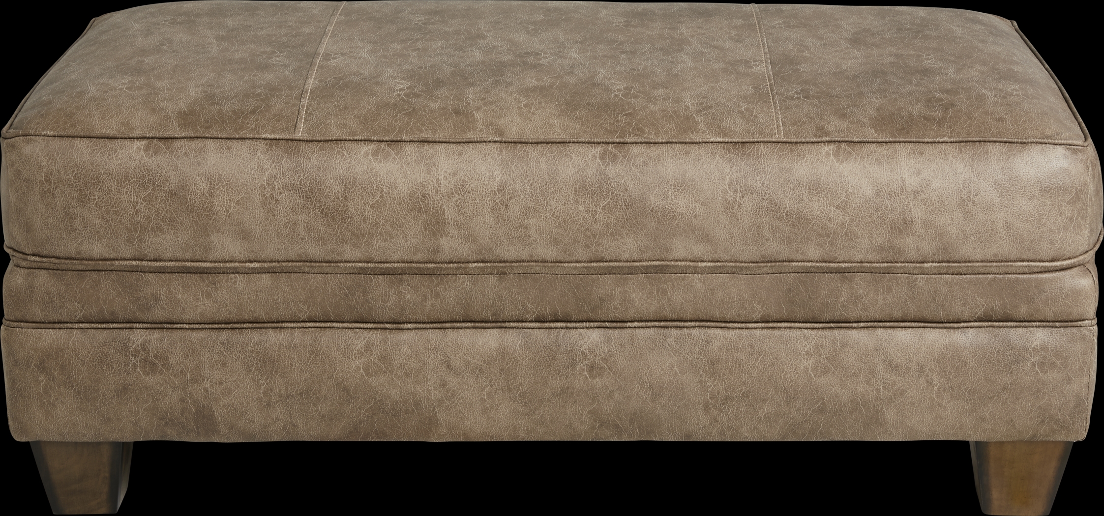 Hancock Park Brown Ottoman - Thumbnail - Image 2