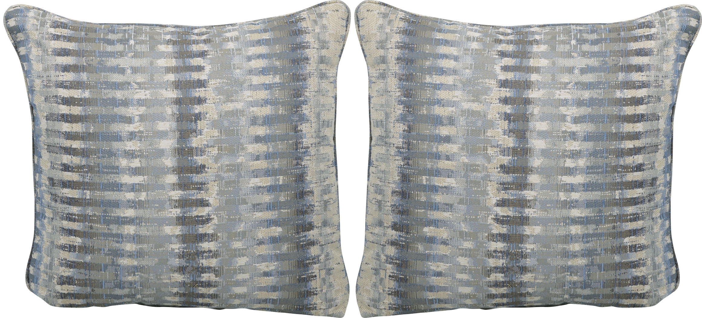 Handcraft Denim Accent Pillow (Set of 2) - Thumbnail - Image 1