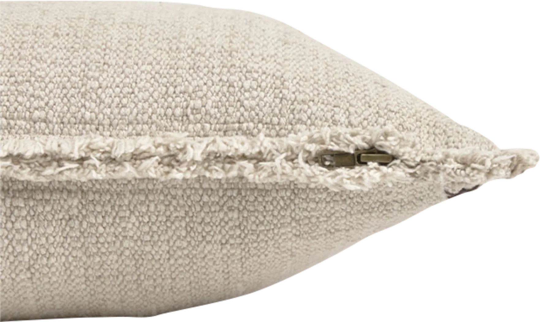 Handloom Beige/Natural Accent Pillow - Thumbnail - Image 3