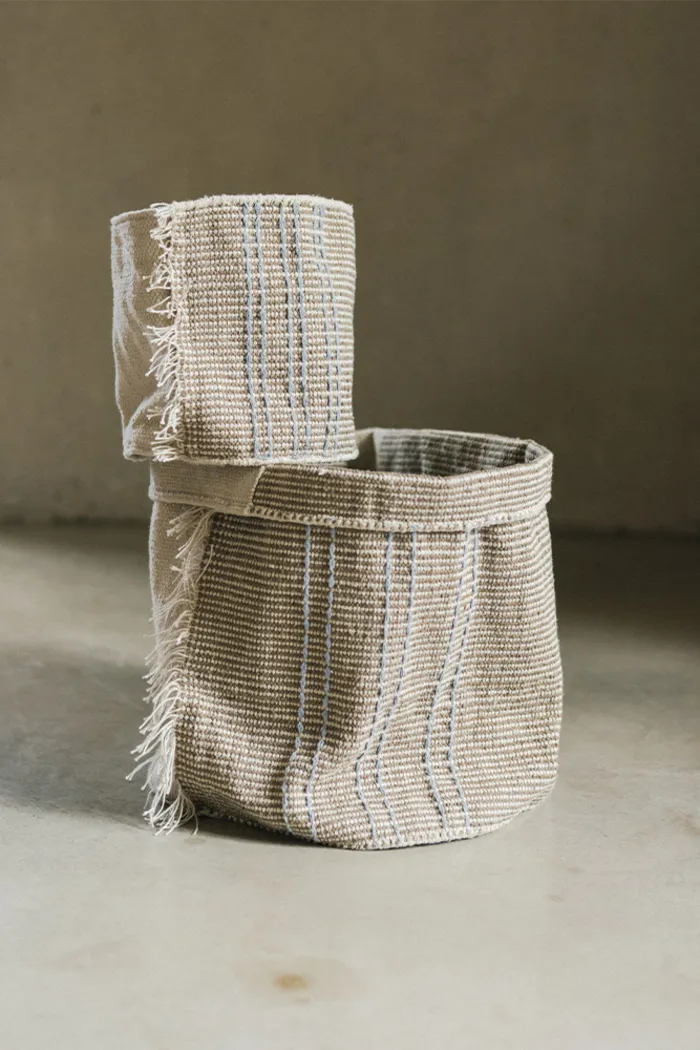 Handloom Natural Basket - Thumbnail - Image 2