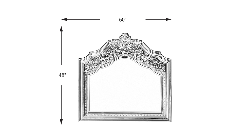 Dimension Image. Please refer to the Dimension Tab on this page for dimension details.