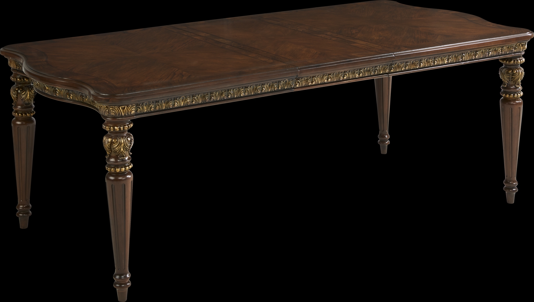 Handly Manor Pecan Rectangle Dining Table - Thumbnail - Image 4