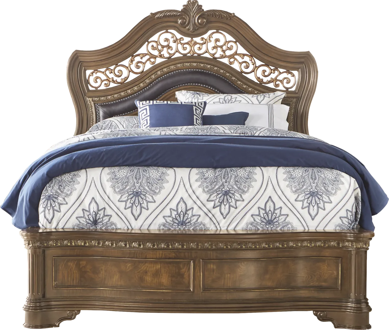 Handly Manor Toffee 7 Pc Queen Bedroom - Thumbnail - Image 2
