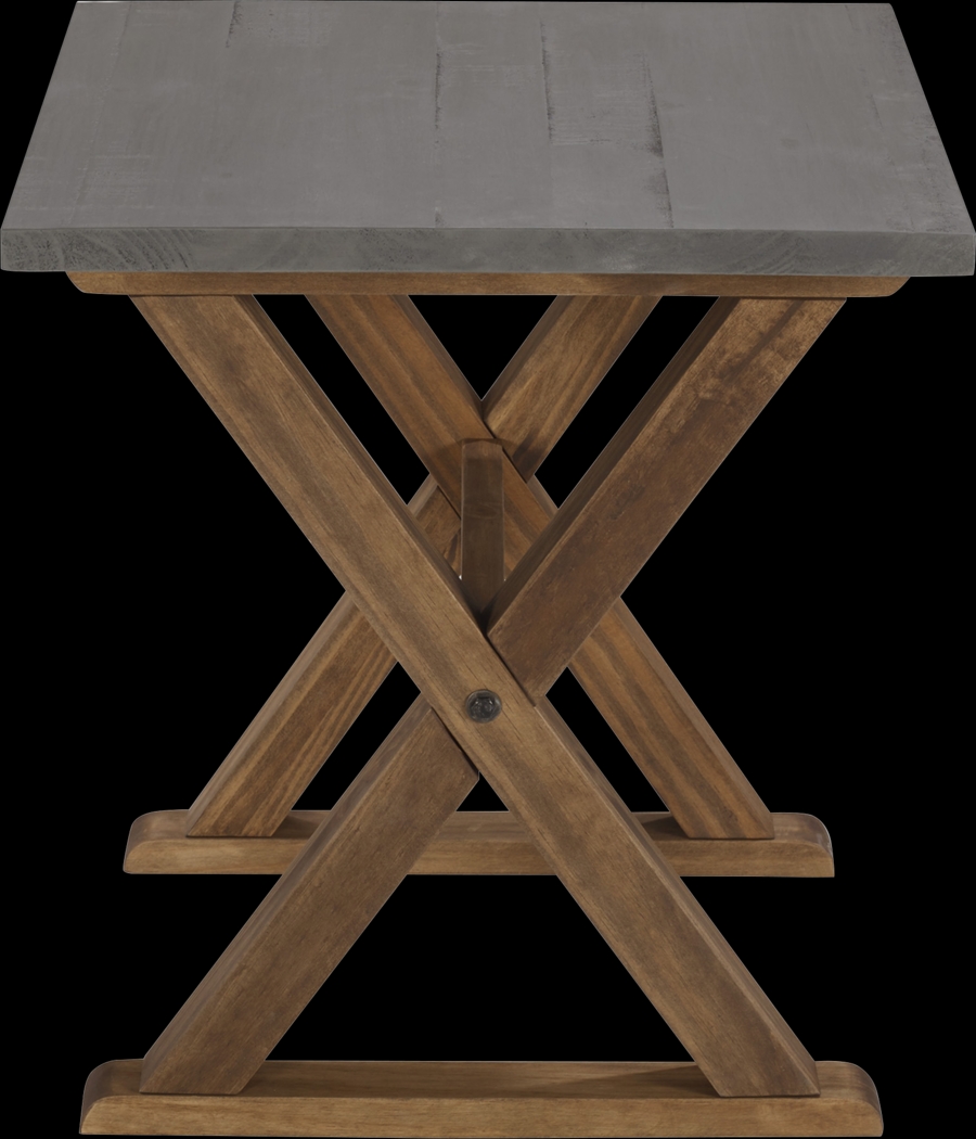 Hanifin Gray Side Table - Thumbnail - Image 3