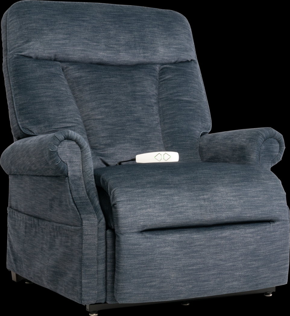 Haniya Blue Lift Recliner - Thumbnail - Image 3