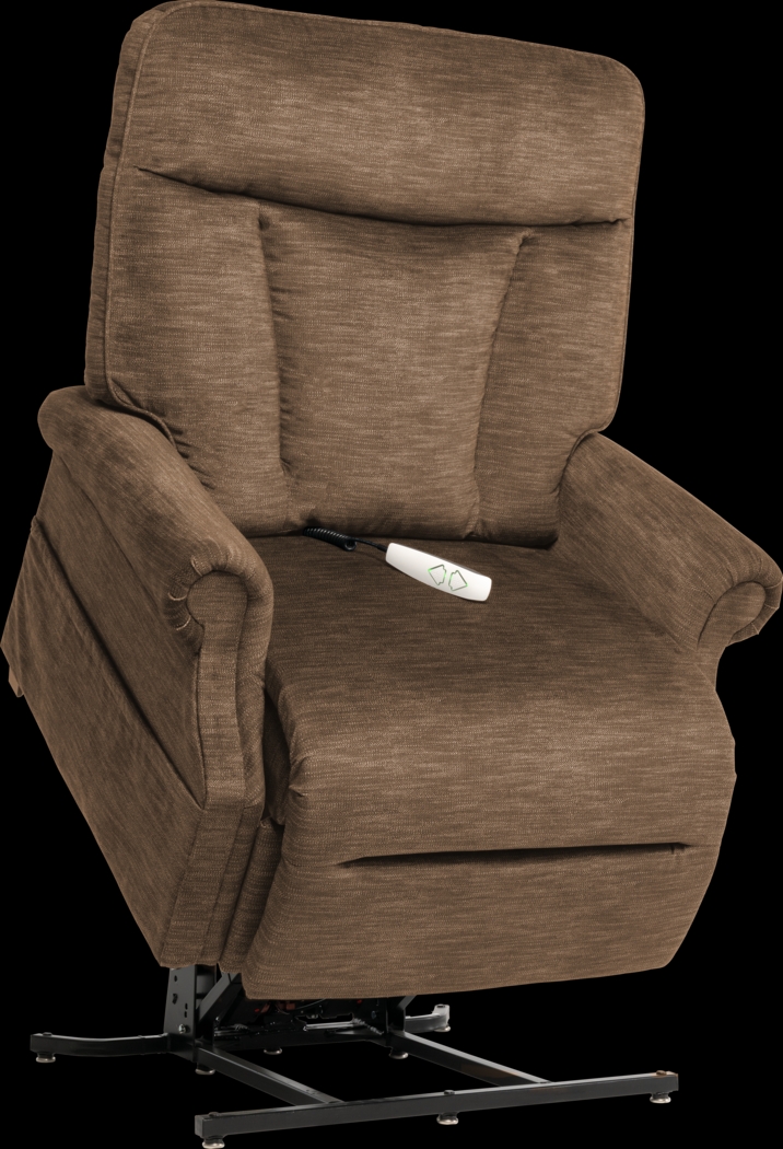 Haniya Brown Lift Recliner - Thumbnail - Image 3