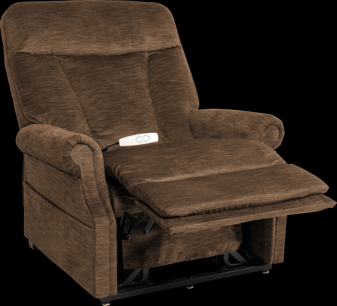 Haniya Brown Lift Recliner - Thumbnail - Image 4