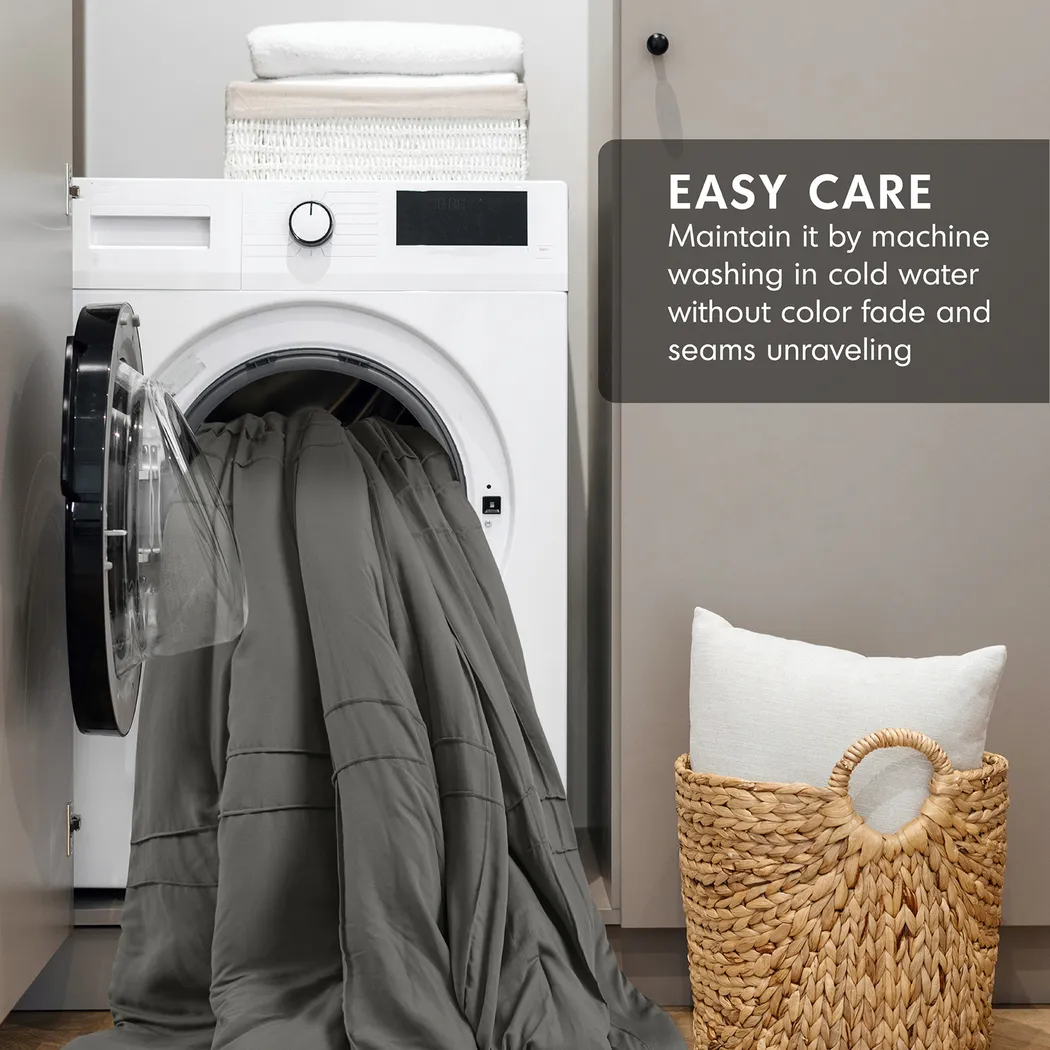 Hanleyea Dark Gray Queen 3 Pc Comforter Set - Thumbnail - Image 8