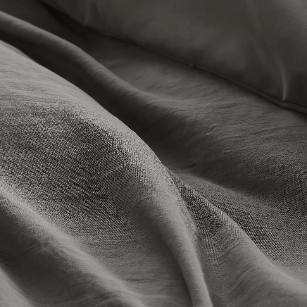 Hanleyea Dark Gray Queen 3 Pc Comforter Set - Thumbnail - Image 10