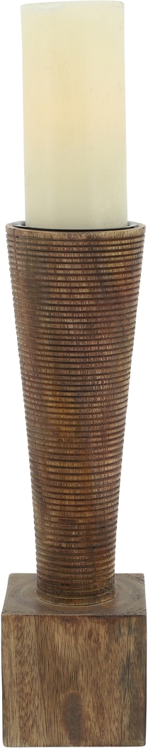 Hanloe Brown Candle Holder - Thumbnail - Image 4