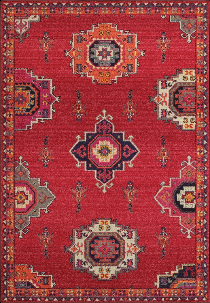 Hanlon Pink 7'10 x 10'10 Rug - Thumbnail - Image 1