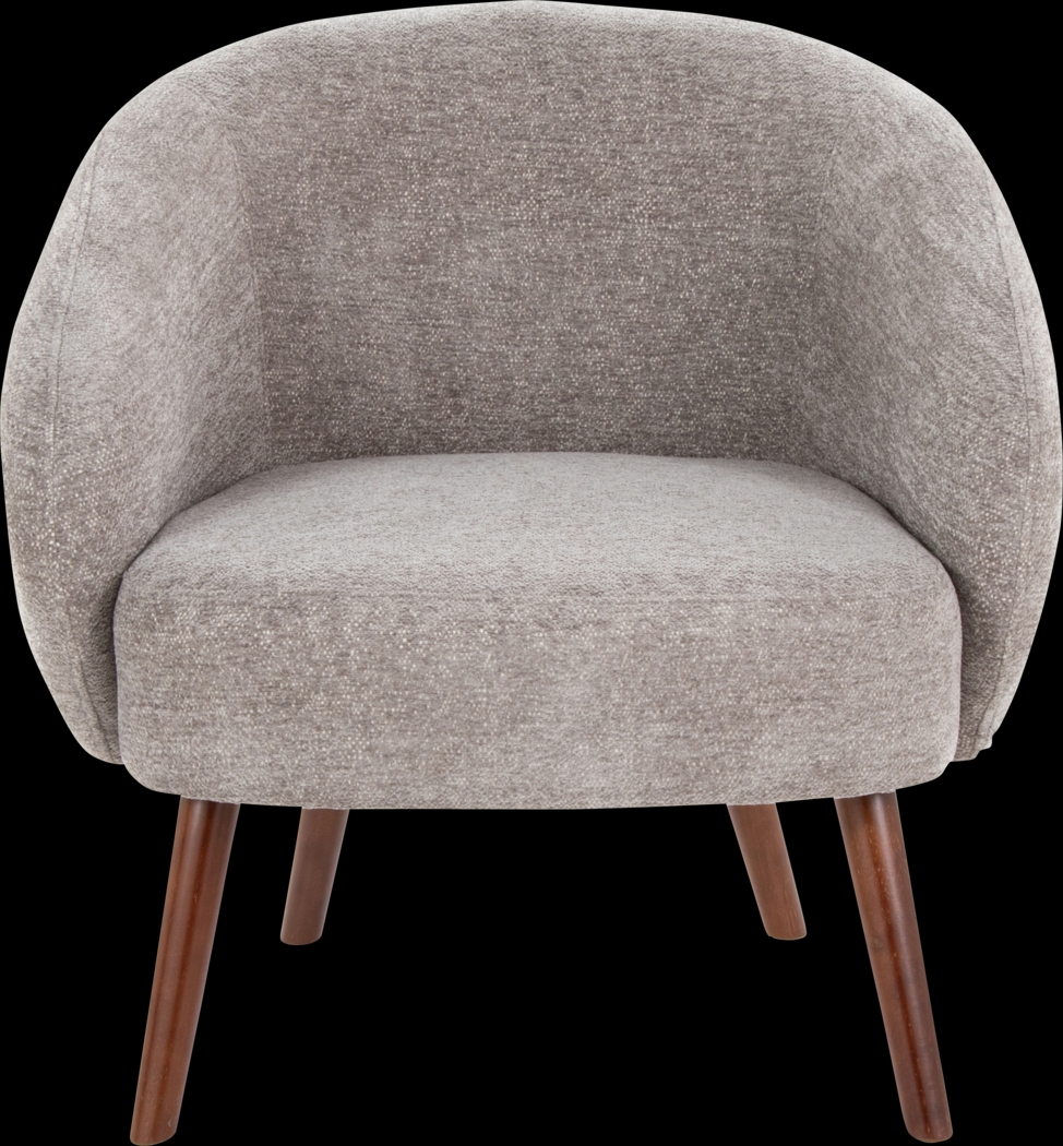 Hannuh Gray Accent Chair - Thumbnail - Image 7