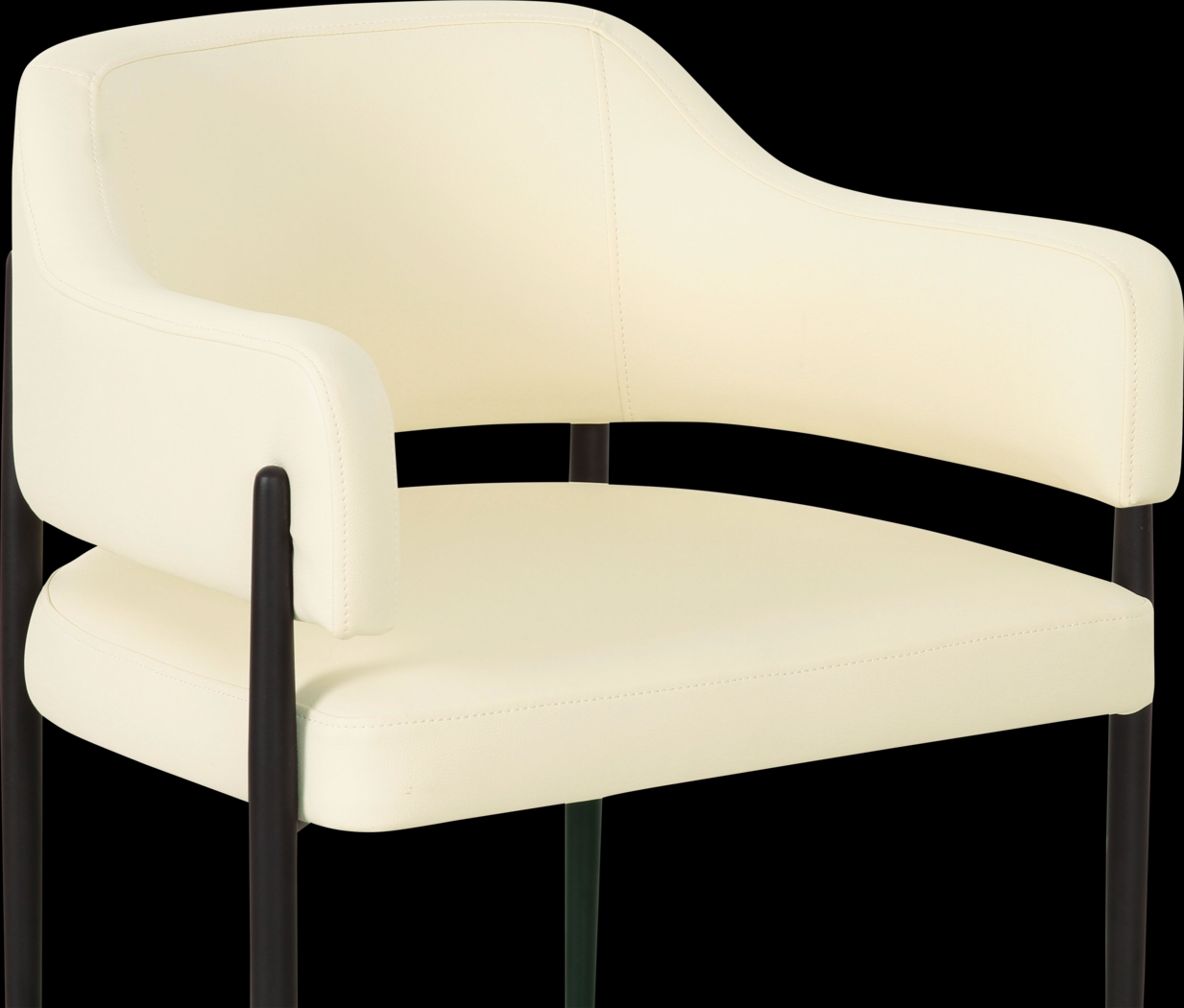 Hansomcab II Cream Arm Chair - Thumbnail - Image 5