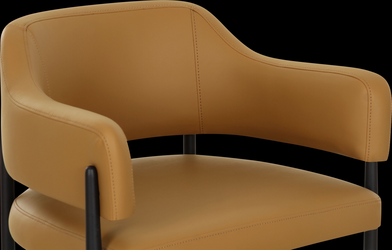 Hansomcab II Tan Arm Chair - Thumbnail - Image 5