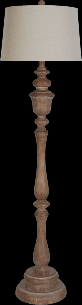 Hanson Heights Brown Floor Lamp - Thumbnail - Image 1