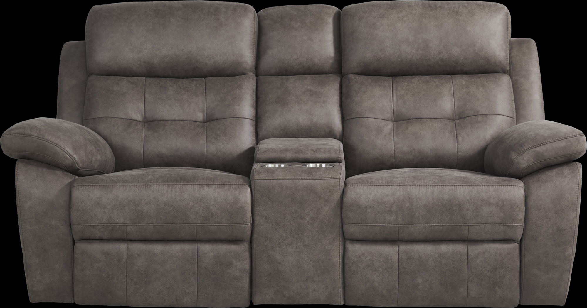 Hanton Heights Slate 5 Pc Reclining Living Room - Thumbnail - Image 5