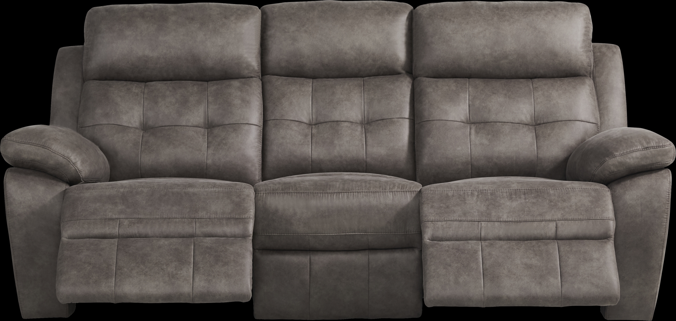 Hanton Heights Slate Reclining Sofa - Thumbnail - Image 3