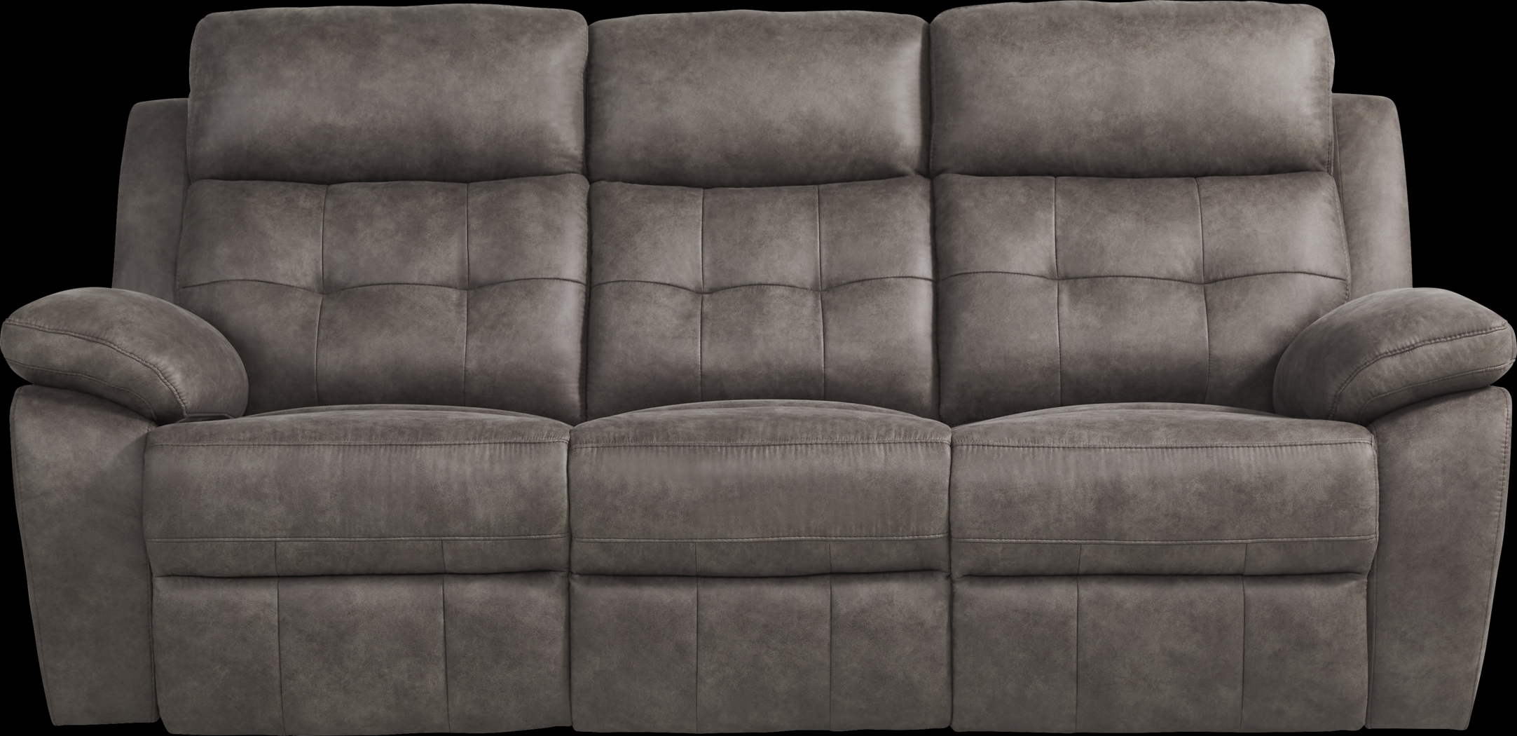 Hanton Heights Slate Reclining Sofa - Thumbnail - Image 1