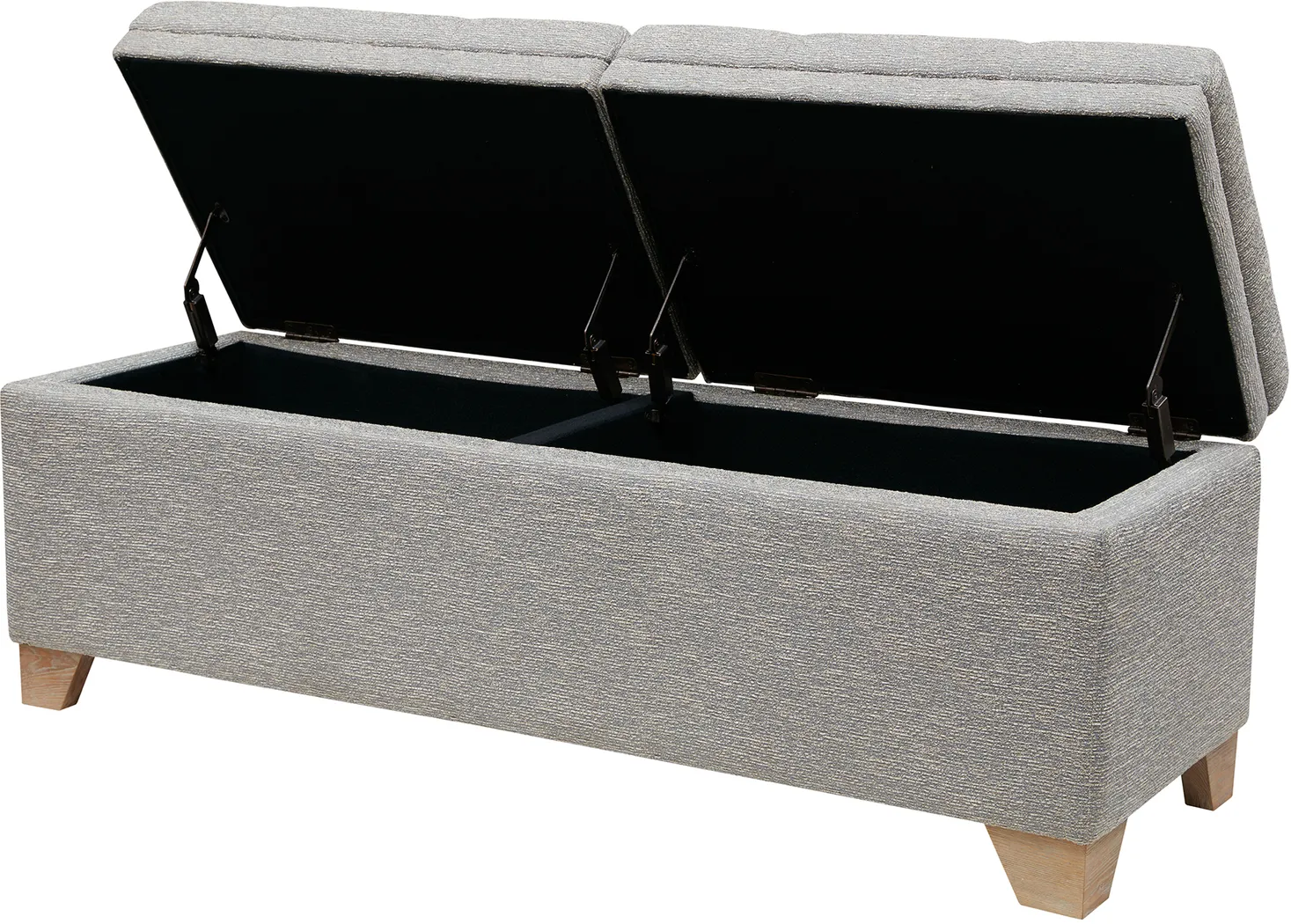 Hanworth Gray Accent Bench - Thumbnail - Image 2