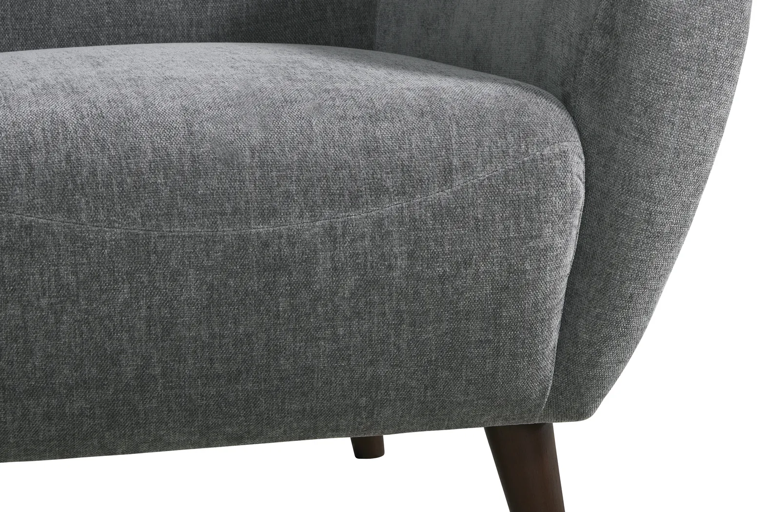Happner Gray Accent Chair - Thumbnail - Image 3