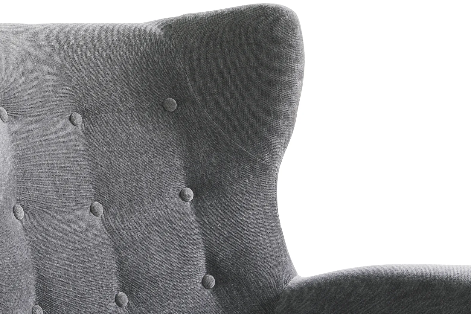 Happner Gray Accent Chair - Thumbnail - Image 4