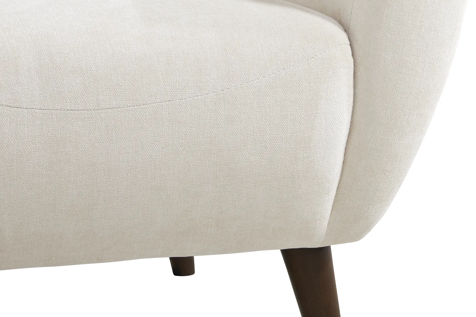 Happner White Accent Chair - Thumbnail - Image 4