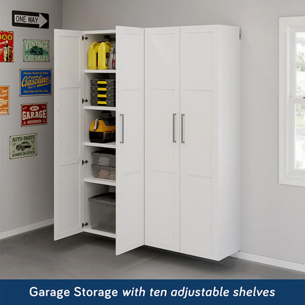 Happyworks II White Storage Cabinet - Thumbnail - Image 3