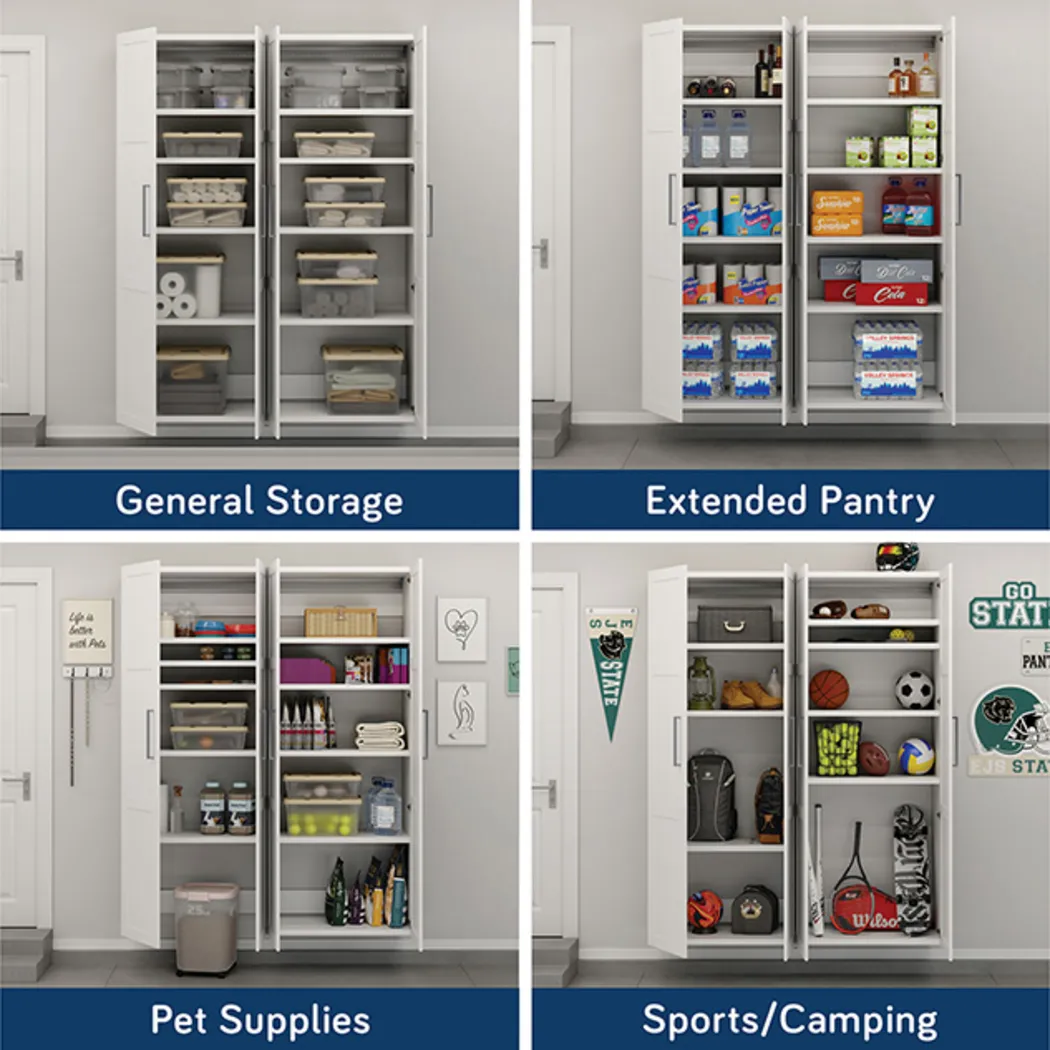 Happyworks II White Storage Cabinet - Thumbnail - Image 5